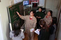 古城煤矿：“女职工岗位小课堂”沉潜充电