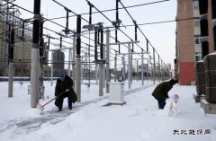 长春二热：积极沉稳应对暴雪天气