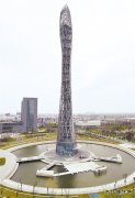 江苏宿迁建成光热发电“小蛮腰”