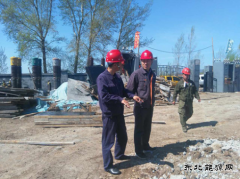 兴凯湖电业局：组成联合检查组对龙头变施工现场进行隐患排查