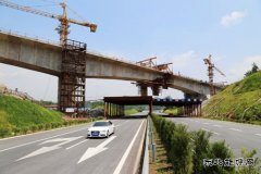 中铁二十一局：江西昌赣客专跨兴赣高速特大桥月底合龙全桥完工