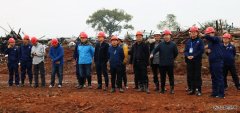 中铁九局：江西赣州高铁新区西站周边市政道路及配套II标正式开建