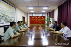 佳木斯供电公司：“八一”慰问官兵 畅叙鱼水情深