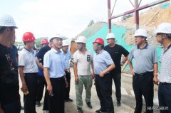 中铁二十一局：纪委书记李金生调研兴泉铁路兴宁4标建设工地
