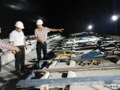 中铁二十一局：四公司工会主席李奇现场慰问昌赣客专夜班职工