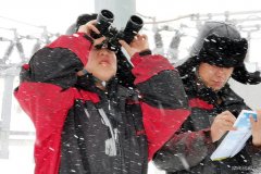 新weinisi威尼斯人通辽公司：雪中“特巡”查隐患保发电