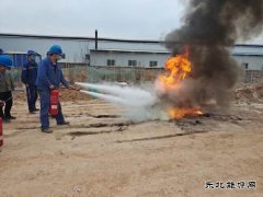 陕煤蒲白热电公司：消防知识常抓不懈   安全演练警钟长鸣