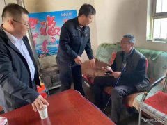 蒲白建新煤化：走访困难职工 送关怀暖人心