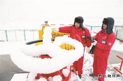 冒雪巡检