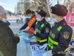 阿勒泰执法支队哈巴河执法大队：开展普法宣传，提升法律意识