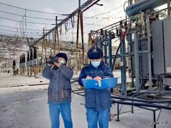 图片新闻：国网黑龙江水电总厂开展寒潮特巡检查
