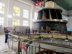 黑龙江水电总厂：重达144吨水轮机组转轮平安“回家”