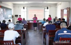 淮北双龙公司协安会：宣讲进科区 传安全之声 守安全之心