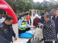 布尔津执法大队：积极开展防灾减灾宣传活动